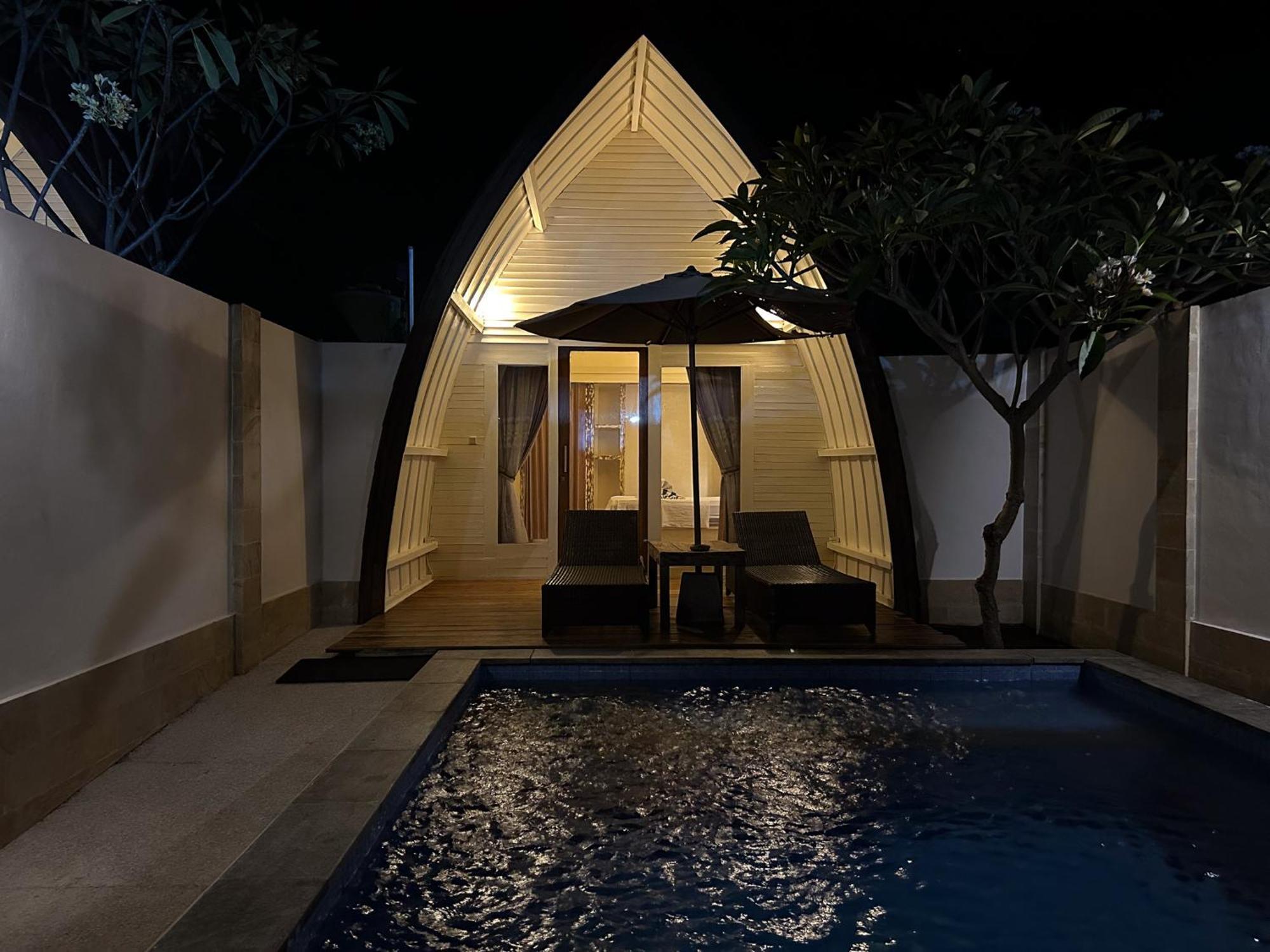 Gili Island Bungalow Gili Trawangan Esterno foto