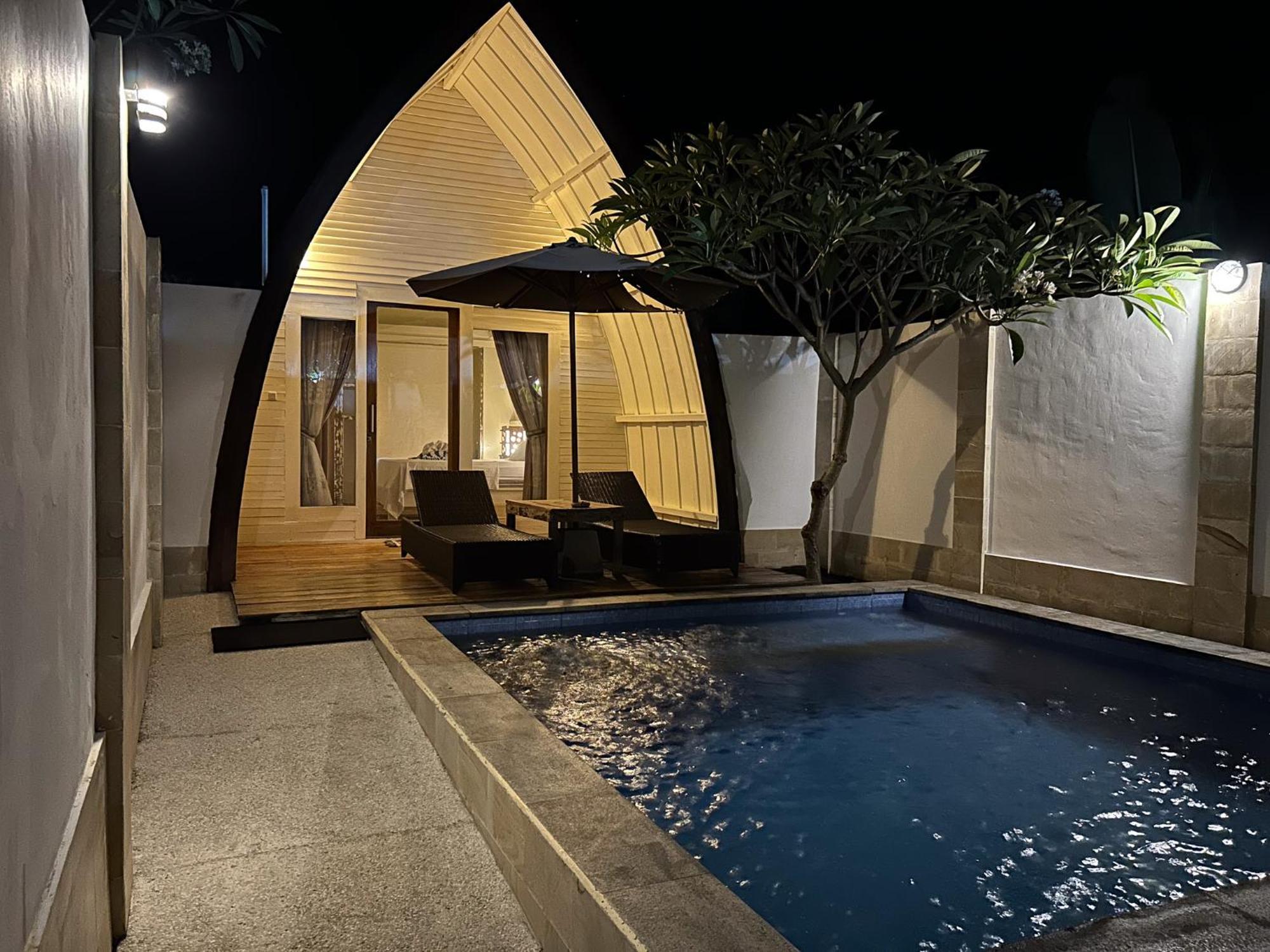 Gili Island Bungalow Gili Trawangan Esterno foto