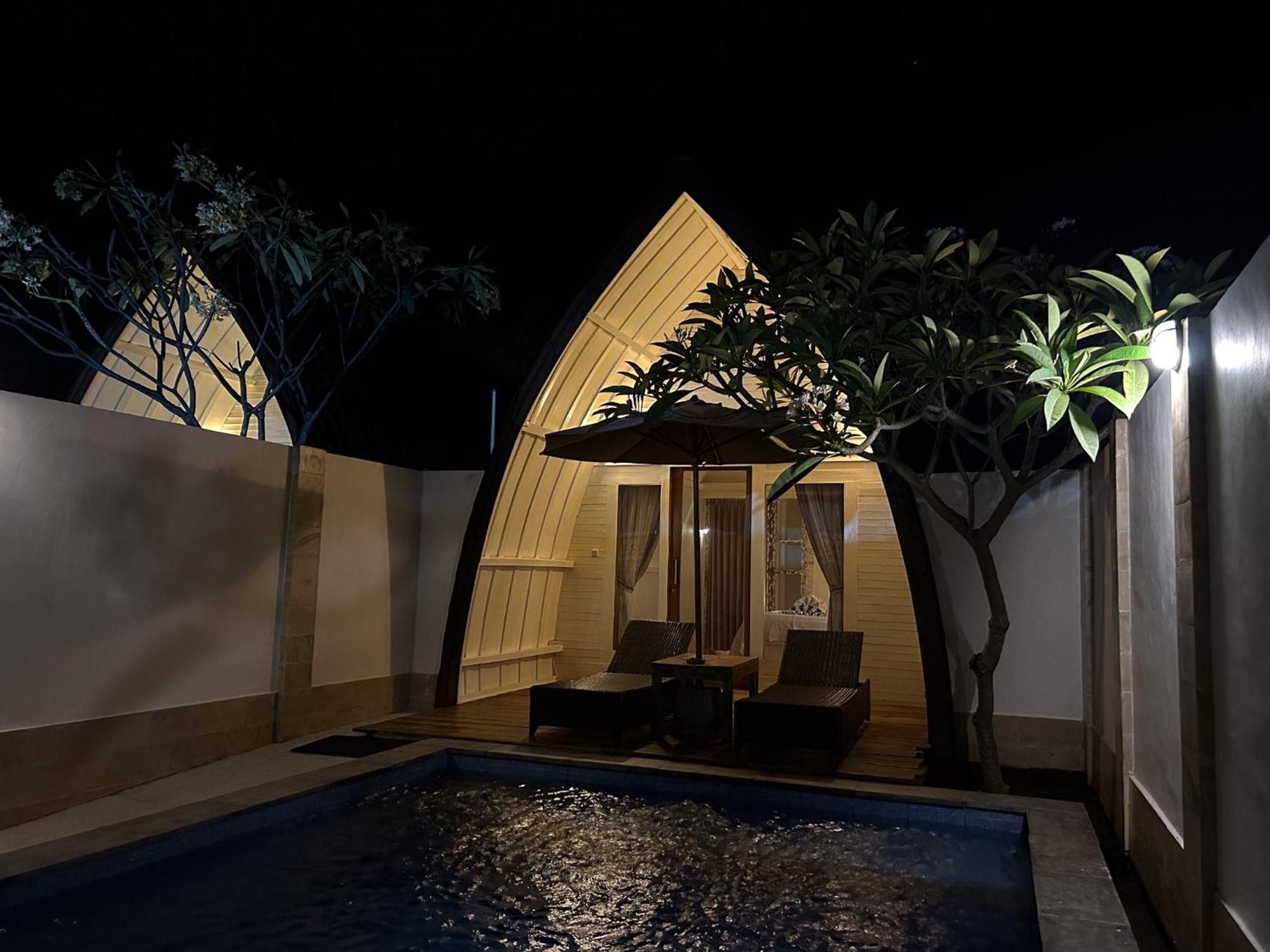 Gili Island Bungalow Gili Trawangan Esterno foto